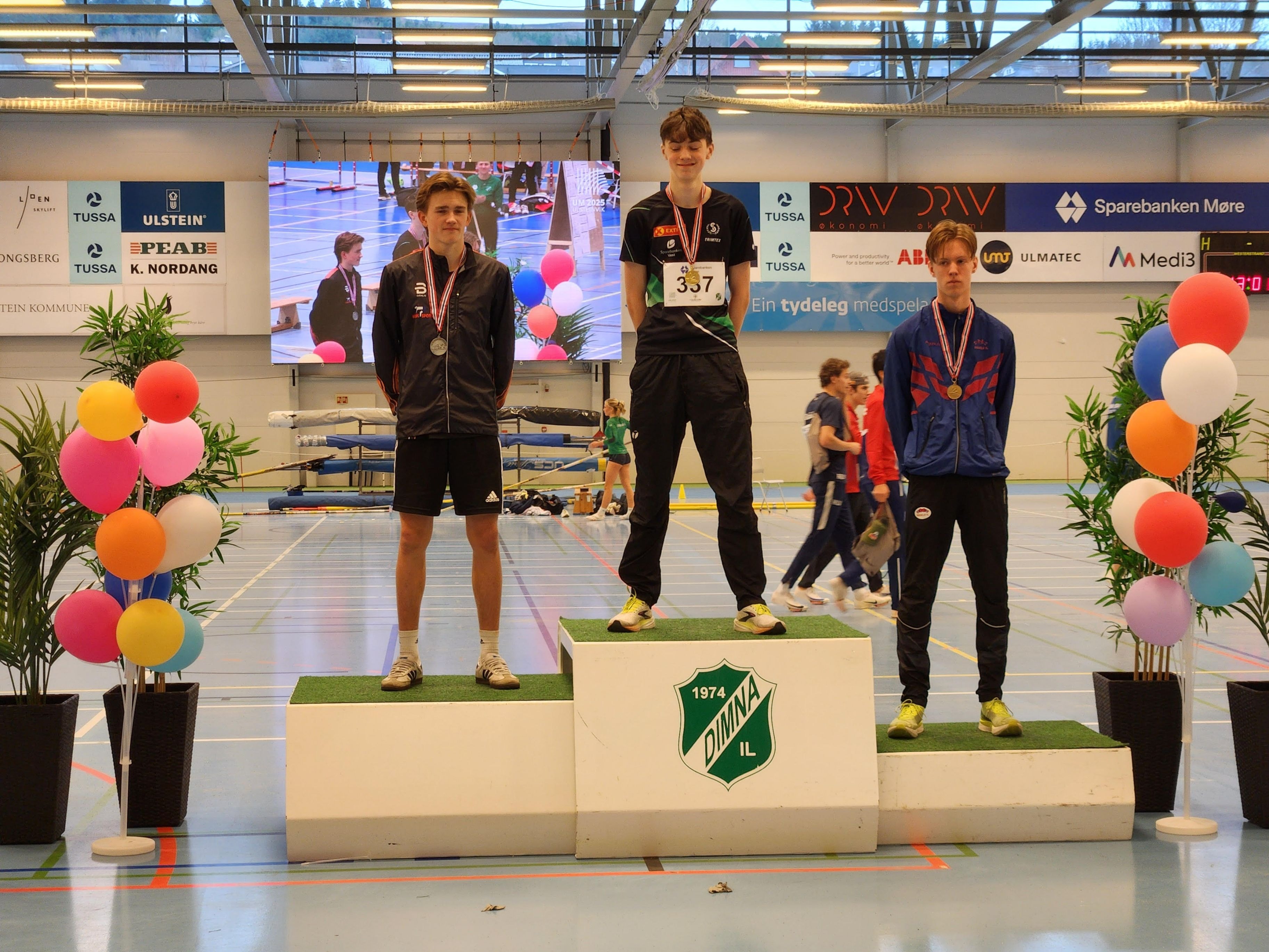 Pallplass i ungdoms-NM i friidrett